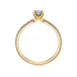 Pierścionek zaręczynowy z diamentami AJPZ_112